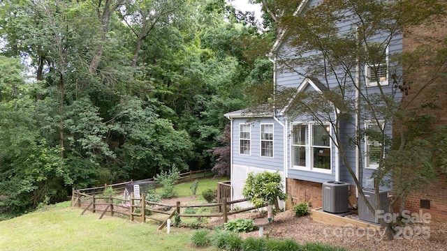 211 Southfork Dr, Belmont, NC 28012 - view of outdoor structure with central AC