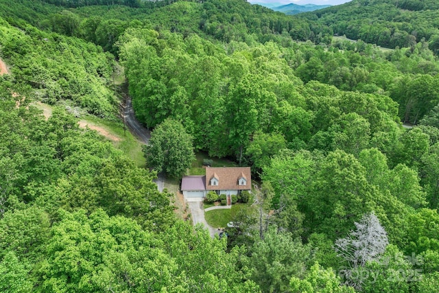 84 Varnadore Dr, Arden, NC 28704 - view of property location with a heavily wooded area and a mountainous background