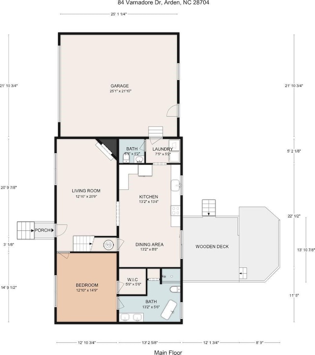 84 Varnadore Dr, Arden, NC 28704 - view of home floor plan