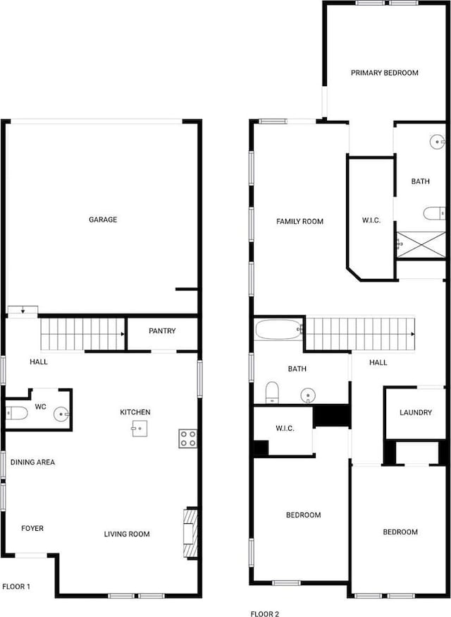 4105 Galloway Park Dr, Charlotte, NC 28262 - property floor plan