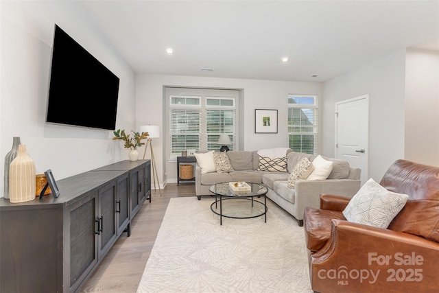 625 Uwharrie River Rd, Charlotte, NC 28211 - living room with light wood-type flooring and recessed lighting