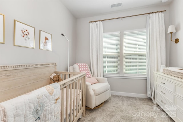 625 Uwharrie River Rd, Charlotte, NC 28211 - bedroom with a nursery area, light colored carpet, and baseboards