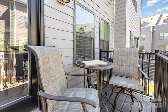 625 Uwharrie River Rd, Charlotte, NC 28211 - balcony with cooling unit