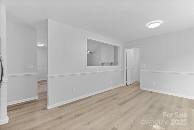 6412 Sullins Rd, Charlotte, NC 28214 - spare room featuring wood finished floors and baseboards