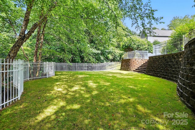 2725 Cotton Planter Ln, Charlotte, NC 28270 - view of yard with stairway