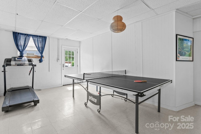 27 Dixon Ter, Candler, NC 28715 - recreation room featuring a drop ceiling