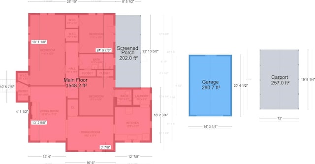 160 Hidden Hill Rd, Tryon, NC 28782 - floor plan / room layout
