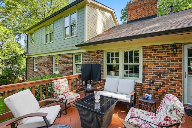 2025 Sagamore Rd, Charlotte, NC 28209 - deck with an outdoor hangout area