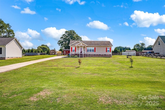 509 Brawley Rd Unit 7, Cleveland, NC 27013 - single story home featuring crawl space and concrete driveway