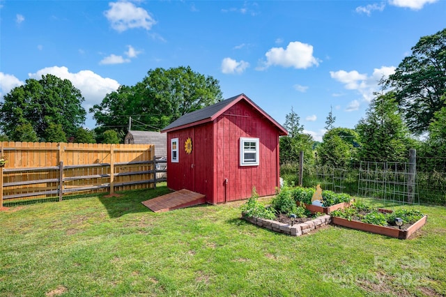 509 Brawley Rd Unit 7, Cleveland, NC 27013 - view of shed featuring a garden