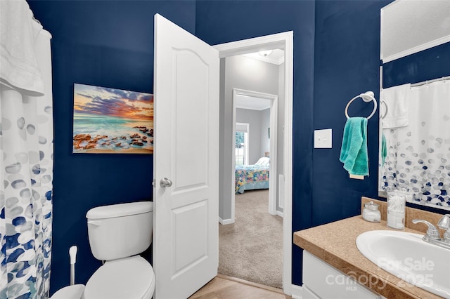 509 Brawley Rd Unit 7, Cleveland, NC 27013 - full bath featuring ensuite bath, vanity, crown molding, toilet, and baseboards