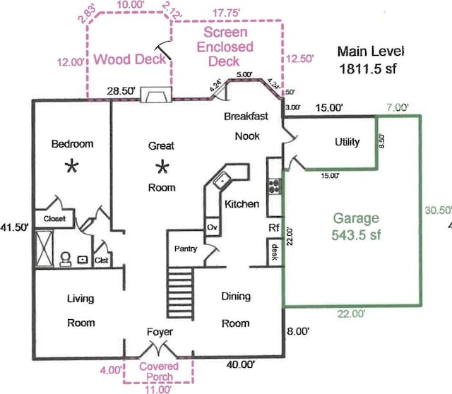 8612 Tintinhull Ln, Waxhaw, NC 28173 - home floor plan