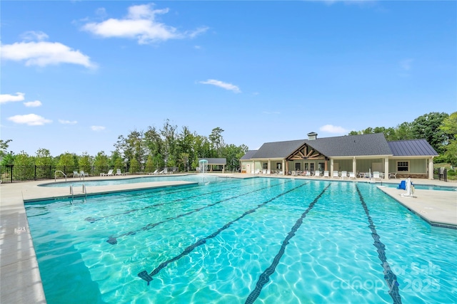274 Robinwood Ln, Lake Wylie, SC 29710 - community pool featuring a patio area
