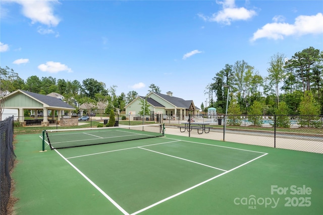 274 Robinwood Ln, Lake Wylie, SC 29710 - view of tennis court with community basketball court