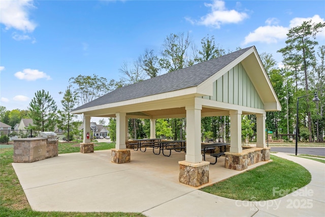274 Robinwood Ln, Lake Wylie, SC 29710 - view of home's community featuring a gazebo and an outdoor kitchen