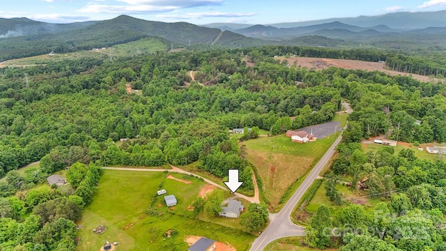 25 Southern Way, Nebo, NC 28761 - aerial view of a forest and a mountainous background