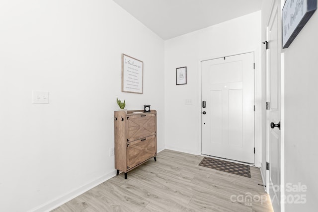 711 Bellmouth Rd, Clover, SC 29710 - foyer with light wood-style floors and baseboards