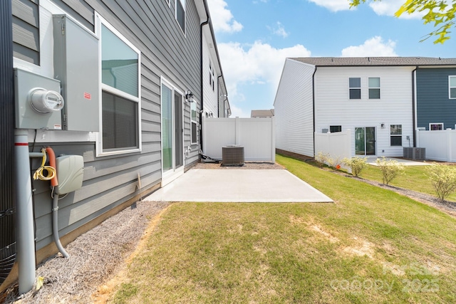 711 Bellmouth Rd, Clover, SC 29710 - view of yard with a patio area and central AC