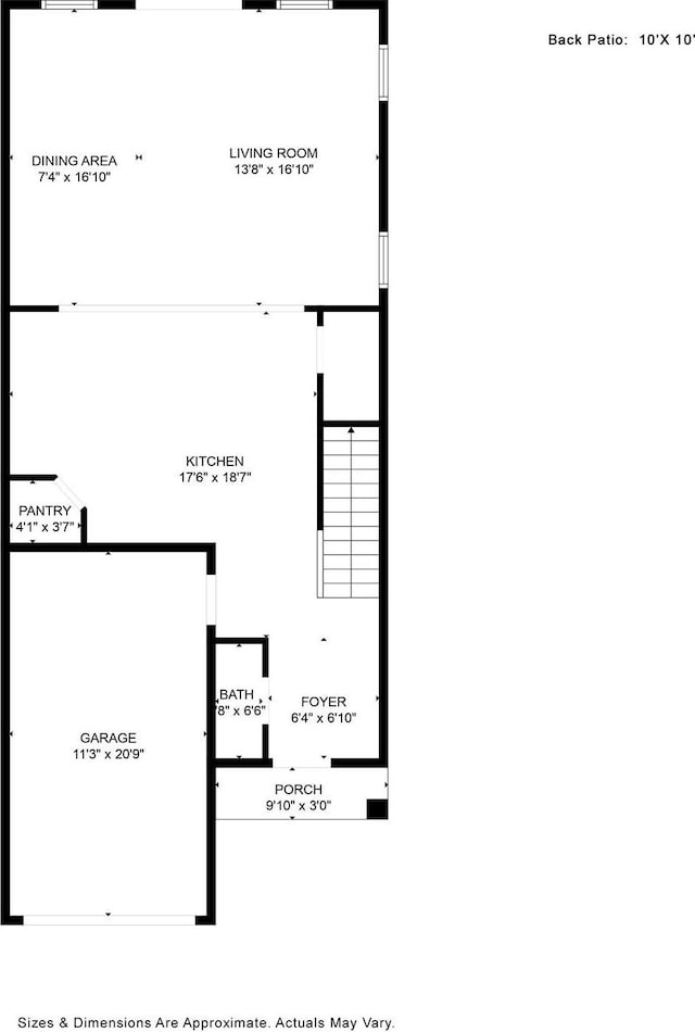 711 Bellmouth Rd, Clover, SC 29710 - floor plan / room layout