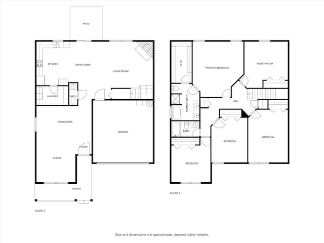8511 Redding Glen Ave, Charlotte, NC 28216 - property floor plan