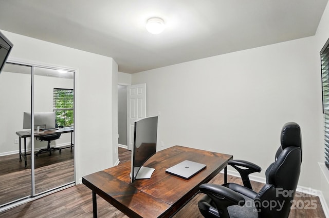 2426 Tory Oak Pl, Matthews, NC 28105 - office space featuring wood finished floors