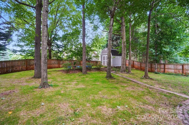 2426 Tory Oak Pl, Matthews, NC 28105 - fenced backyard featuring a storage unit