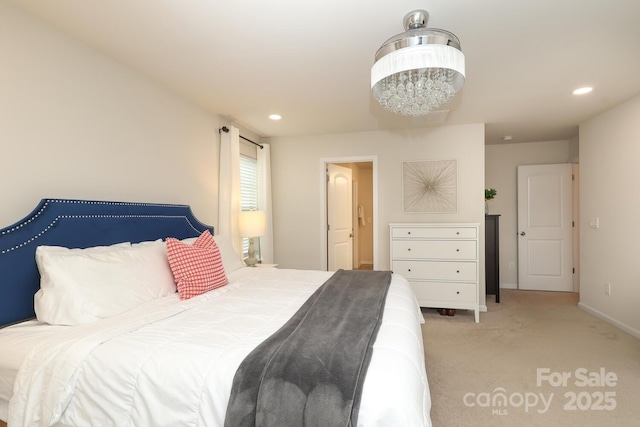 1914 Loggerhead Dr, Lancaster, SC 29720 - bedroom with carpet flooring, recessed lighting, and baseboards