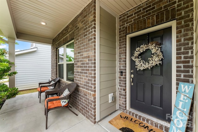 11518 Solstice Way, Huntersville, NC 28078 - property entrance with brick siding and covered porch