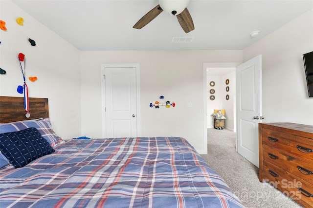 11518 Solstice Way, Huntersville, NC 28078 - carpeted bedroom featuring ceiling fan
