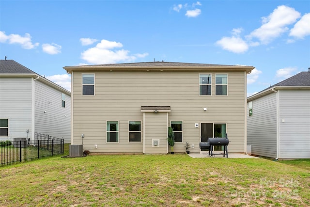 11518 Solstice Way, Huntersville, NC 28078 - rear view of property with a patio and central AC