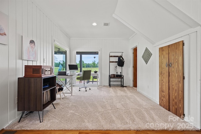 930 Hawley Rd, Mcconnells, SC 29726 - carpeted home office with ornamental molding