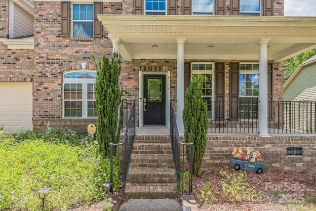 8336 Early Bird Way, Mint Hill, NC 28227 - doorway to property featuring brick siding