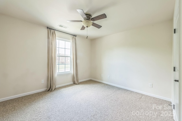 8336 Early Bird Way, Mint Hill, NC 28227 - carpeted empty room with a ceiling fan and baseboards