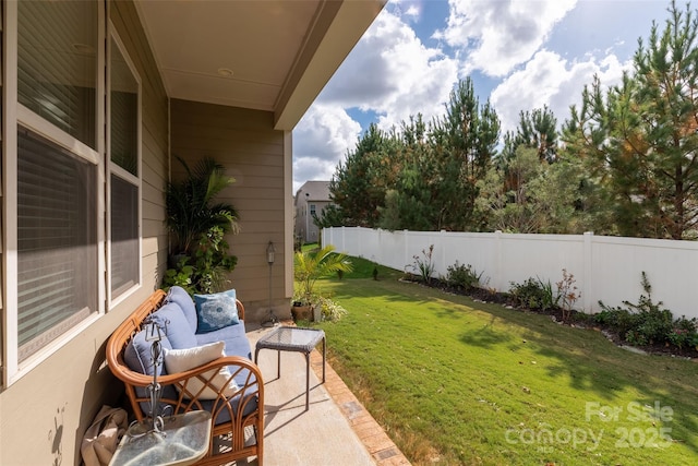 2021 Pinyon Ln, Lancaster, SC 29720 - view of yard featuring a patio and an outdoor hangout area