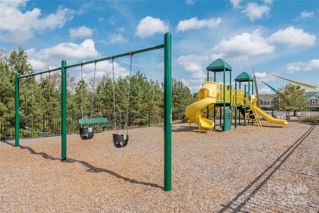 2021 Pinyon Ln, Lancaster, SC 29720 - community jungle gym featuring fence