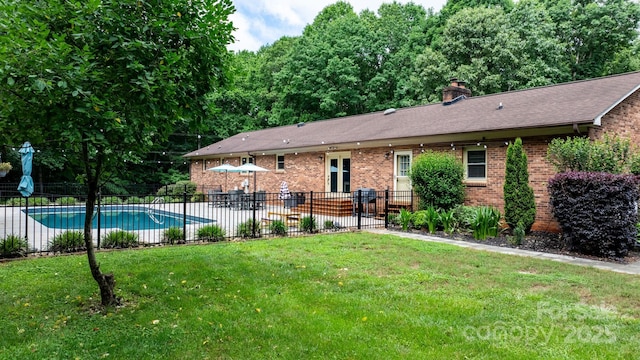 4916 Leepers Creek Rd, Maiden, NC 28650 - view of swimming pool featuring a patio