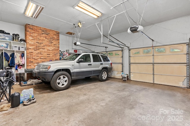 4916 Leepers Creek Rd, Maiden, NC 28650 - garage with a garage door opener