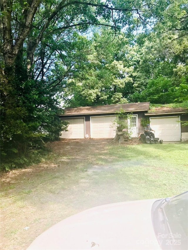 3715 Vanderburg Dr, Concord, NC 28025 - view of front facade with a garage