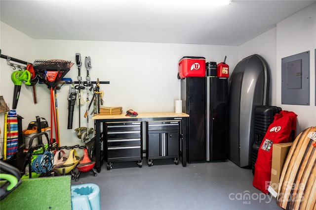 9021 Unbridle Ln, Waxhaw, NC 28173 - garage with electric panel