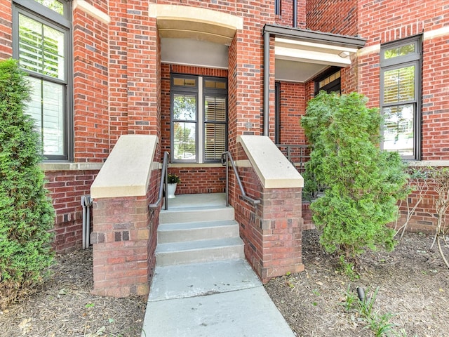 2810 Selwyn Ave Unit 104, Charlotte, NC 28209 - view of exterior entry with brick siding