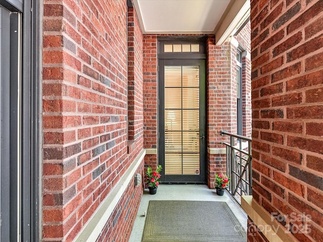2810 Selwyn Ave Unit 104, Charlotte, NC 28209 - doorway to property featuring brick siding
