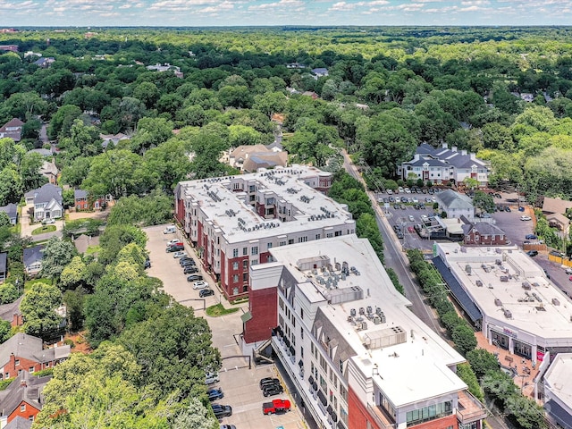2810 Selwyn Ave Unit 104, Charlotte, NC 28209 - drone / aerial view of a heavily wooded area