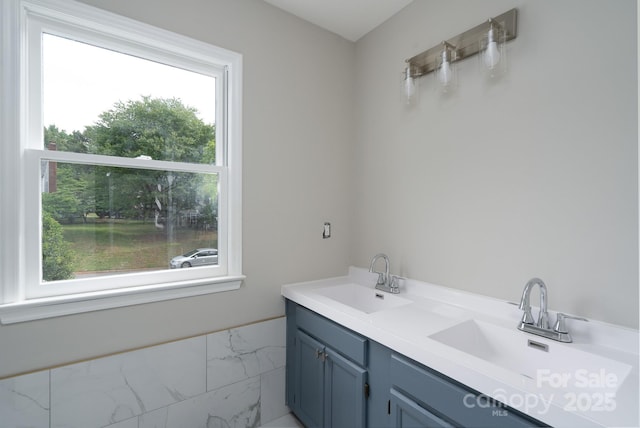 1013 Doby Springs Dr, Charlotte, NC 28262 - bathroom with double vanity