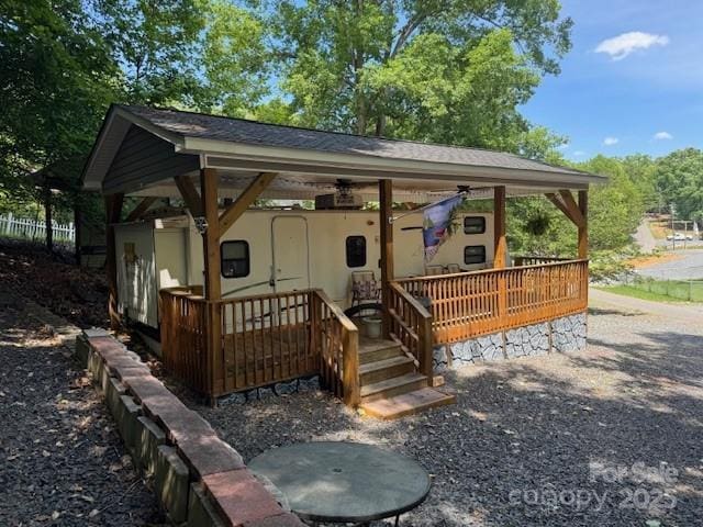 148 Trivette Trl, Mount Gilead, NC 27306 - view of front of property featuring a gazebo