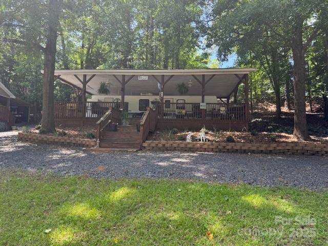 view of manufactured / mobile home