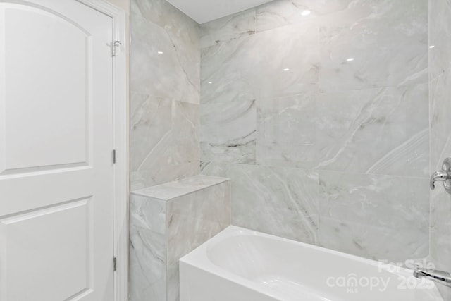 174 Maske Rd, Mount Gilead, NC 27306 - bathroom featuring a bathtub and a shower