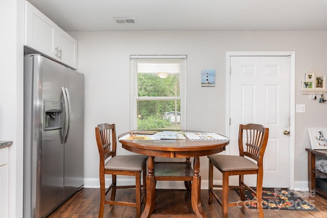 1016 W 10th Ave, Gastonia, NC 28052 - dining room with dark wood-style floors and baseboards
