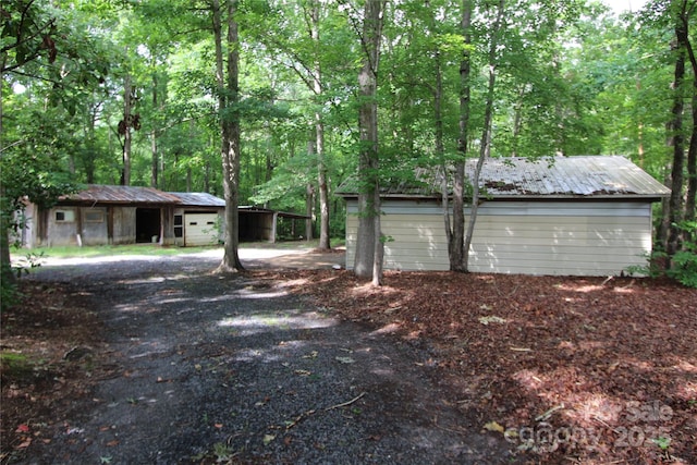 344 Lucas Rd, Star, NC 27356 - view of garage