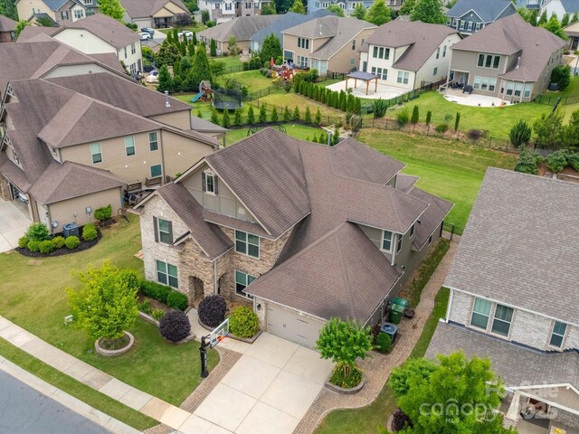 1190 Arges River Dr, Fort Mill, SC 29715 - aerial view of residential area