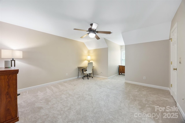 6409 Barkley Farm Rd, Huntersville, NC 28078 - additional living space with carpet flooring, a ceiling fan, baseboards, and lofted ceiling